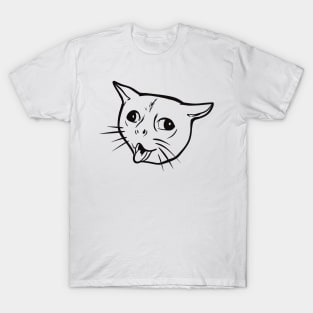 Coughing Cat Meme T-Shirt